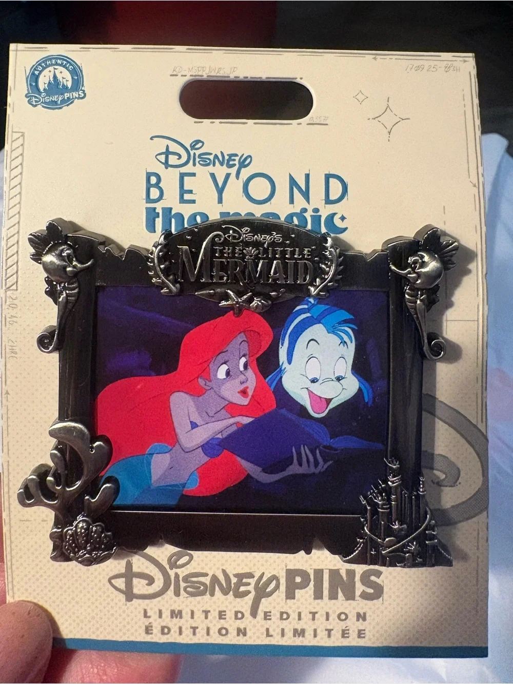 Disney D23 Expo 2026 Beyond the Magic Little Mermaid Ariel Film Frame LE Pin